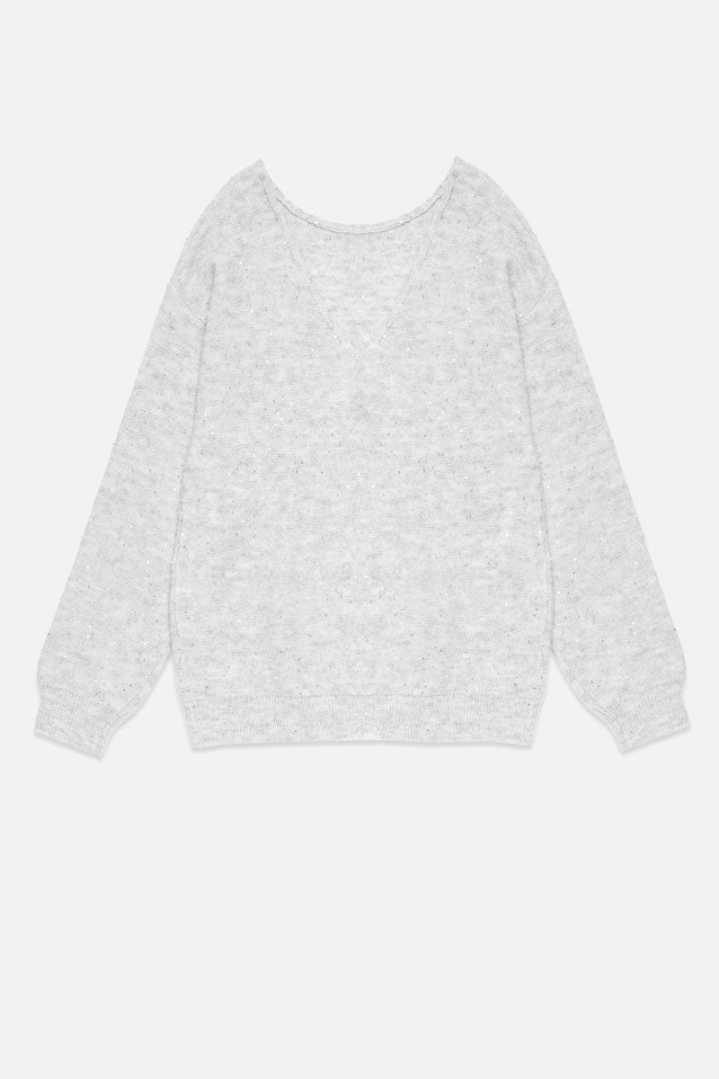 Catalpa Sweater in Grey