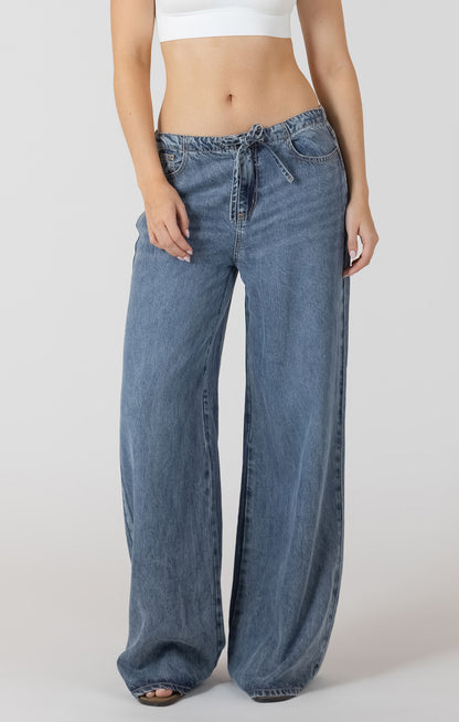 Dane Drawstring Denim Pant