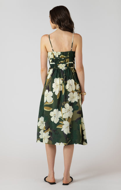 Jolie Floral Midi Dress