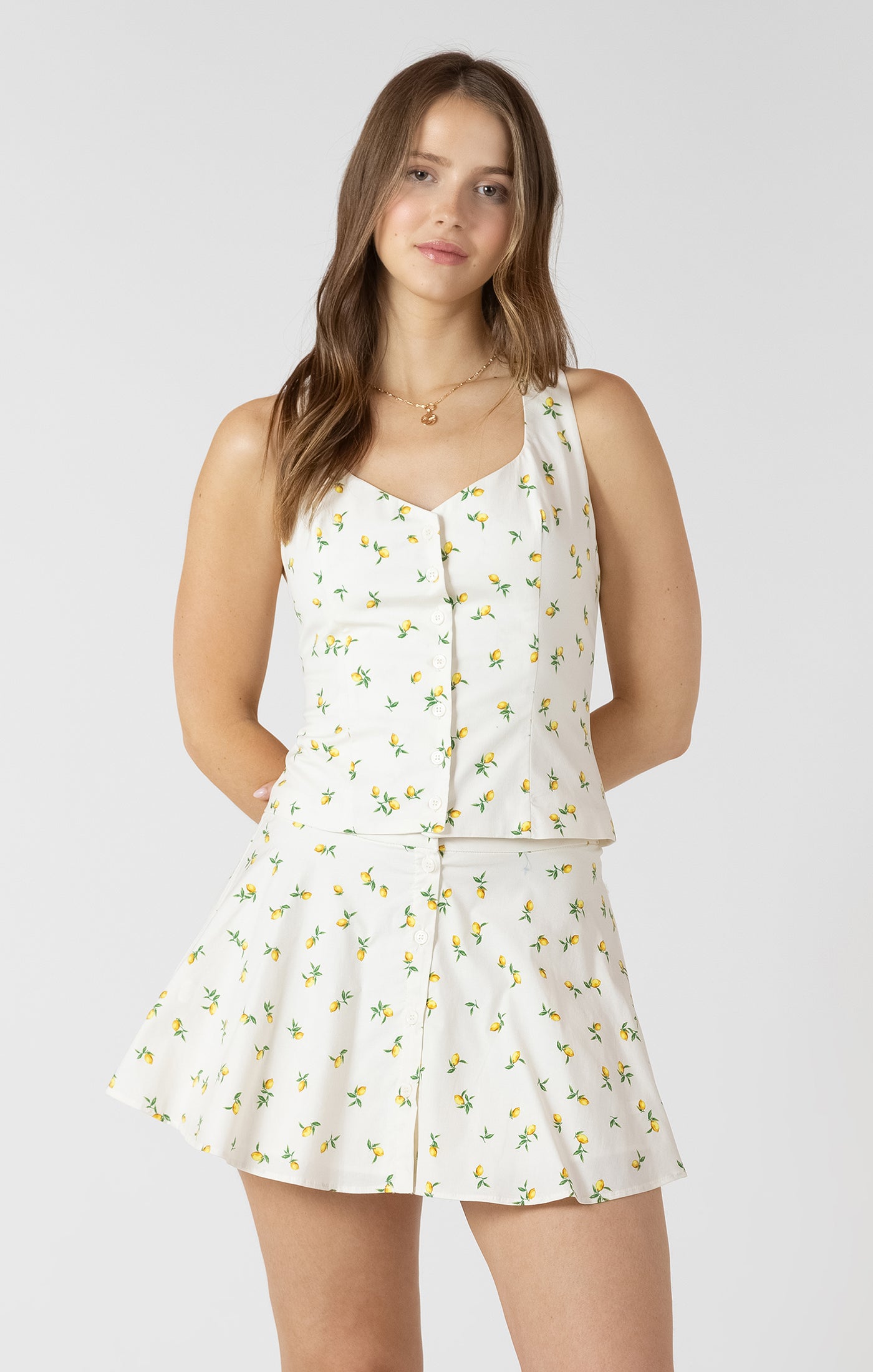 Lemon Drops Halter Top