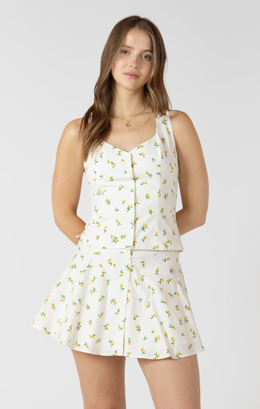 Lemon Drops Halter Top