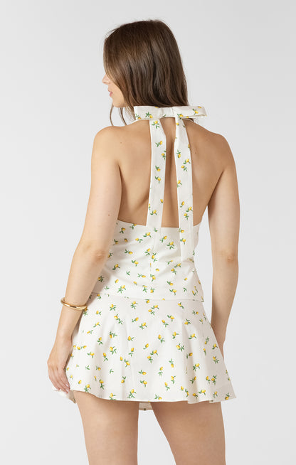 Lemon Drops Halter Top