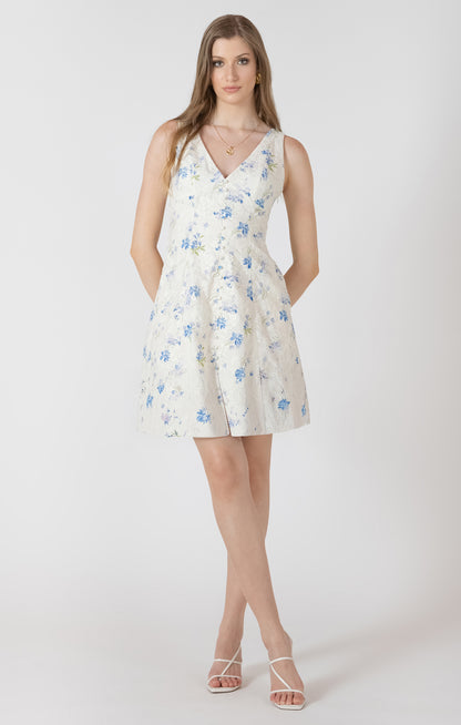 Cornflower Mini Dress