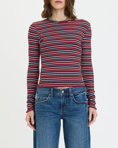 Moondrift Long Sleeve Ribbed Tee