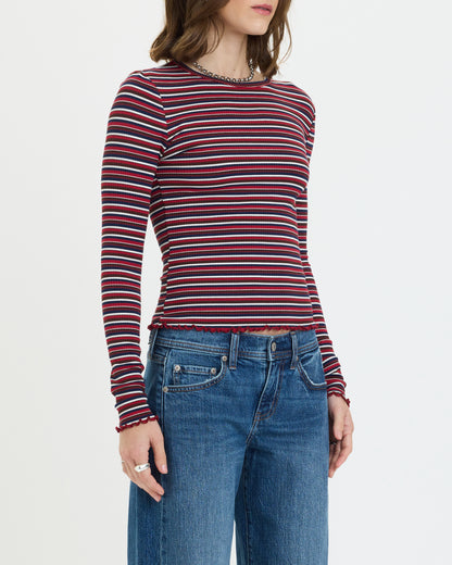 Moondrift Long Sleeve Ribbed Tee