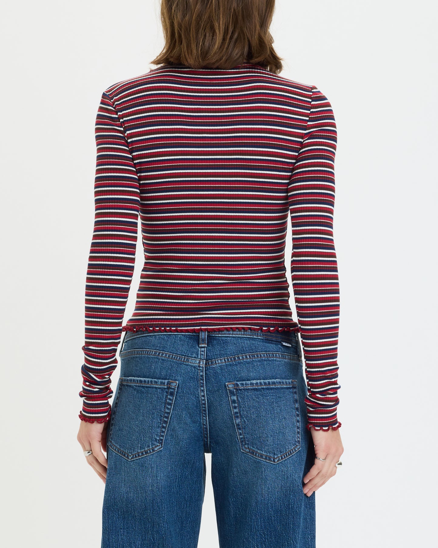 Moondrift Long Sleeve Ribbed Tee