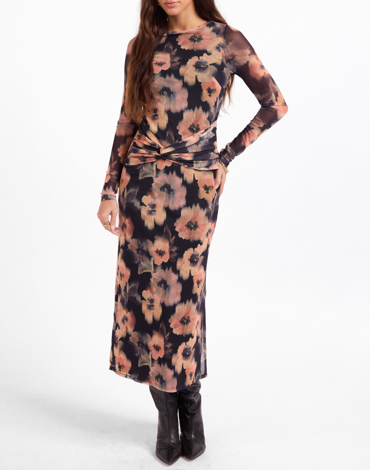 Garden Grit Maxi Dress