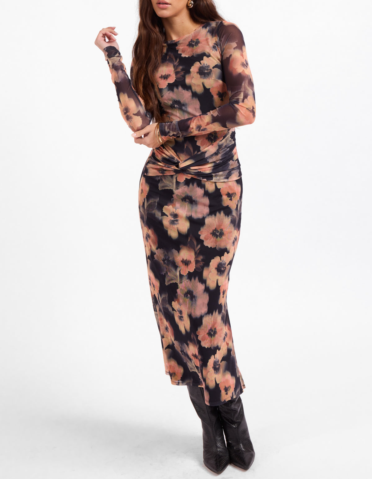 Garden Grit Maxi Dress