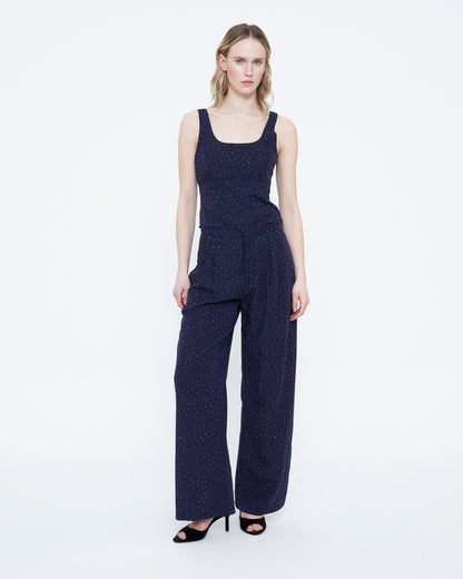 Thea Rhinestone Trousers