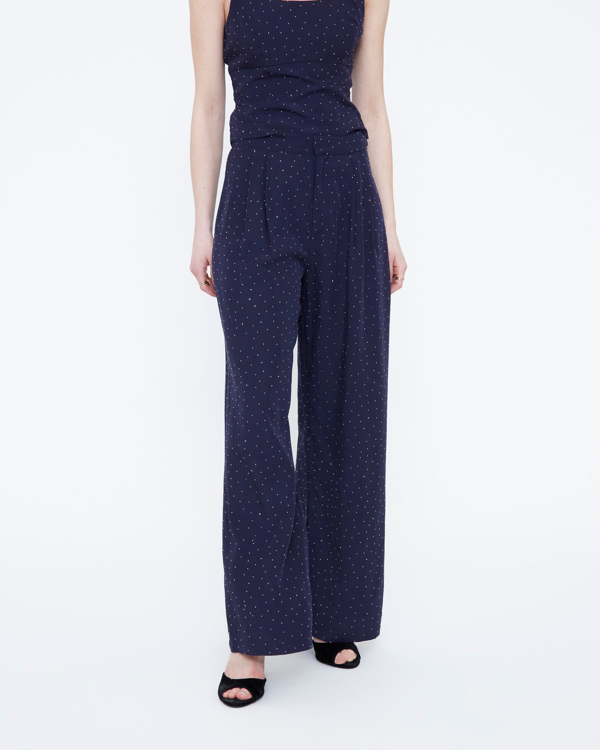 Thea Rhinestone Trousers