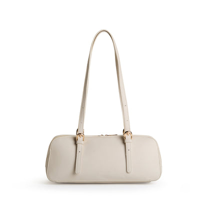 Olivia Baguette Bag in Ivory