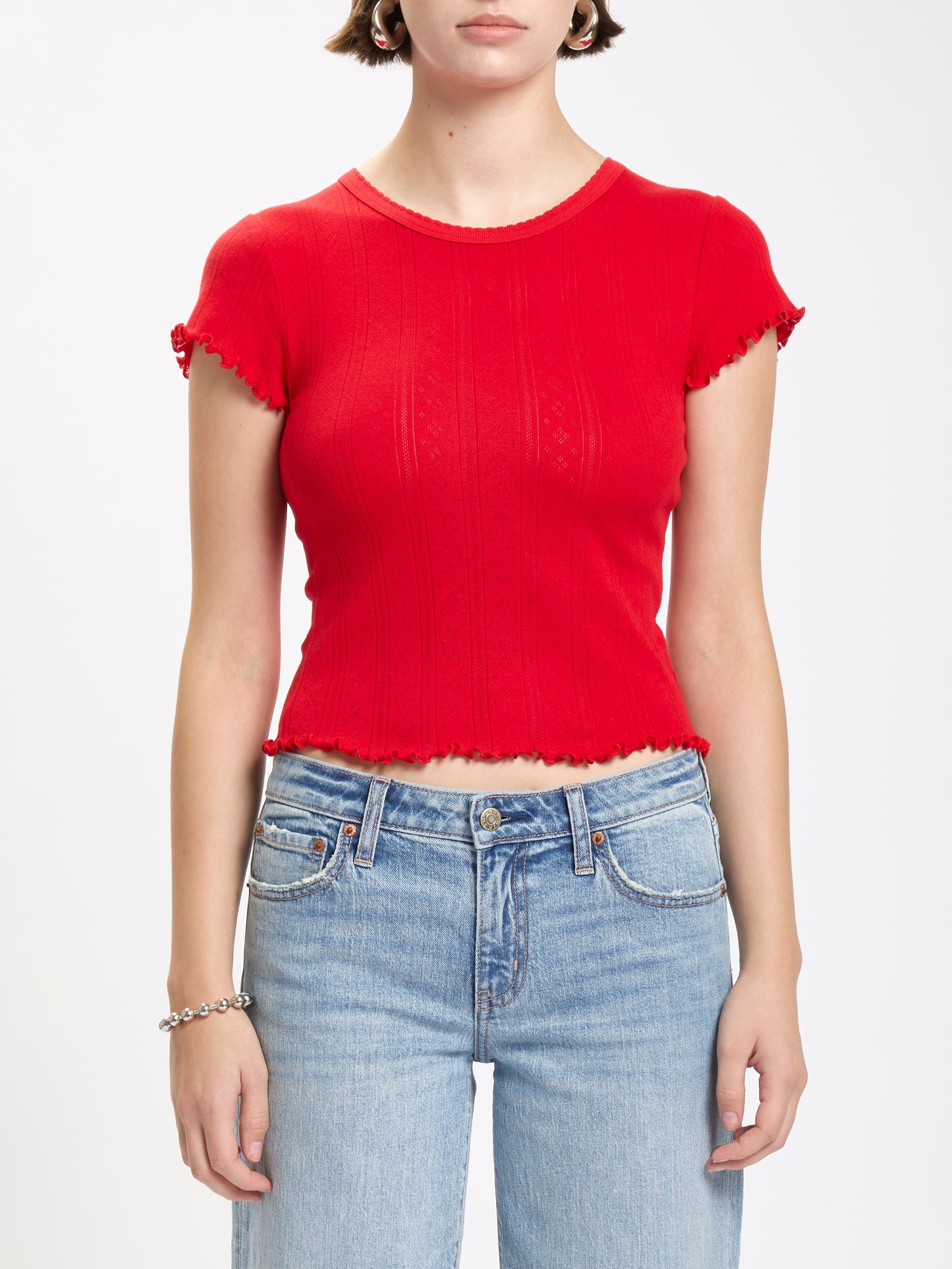 Lily Baby Tee in Cherry Bomb