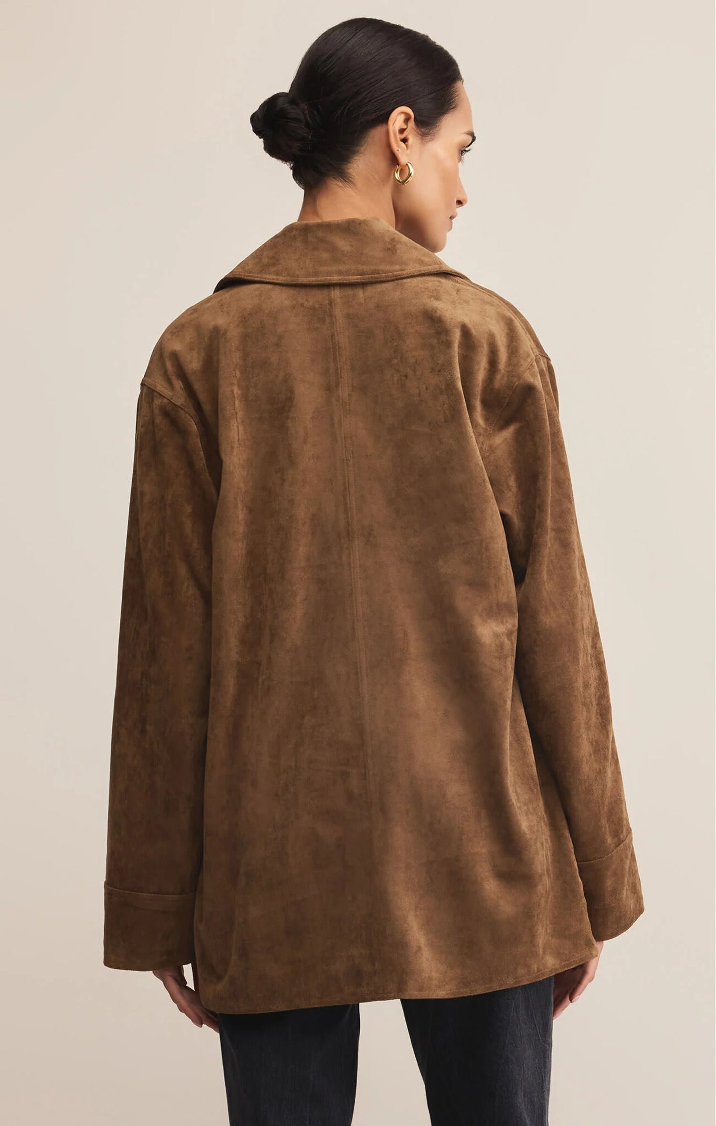 Decker Suede Chore Coat