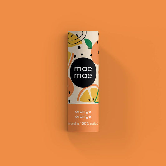 Maemae Orange Natural Lip Balm