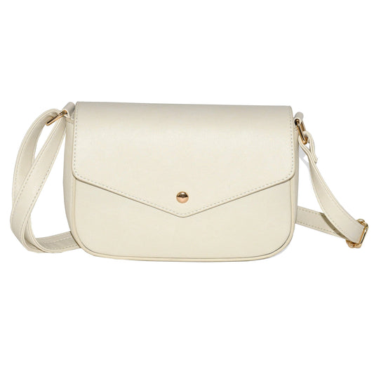 Clara Crossbody Bag: OFF WHITE