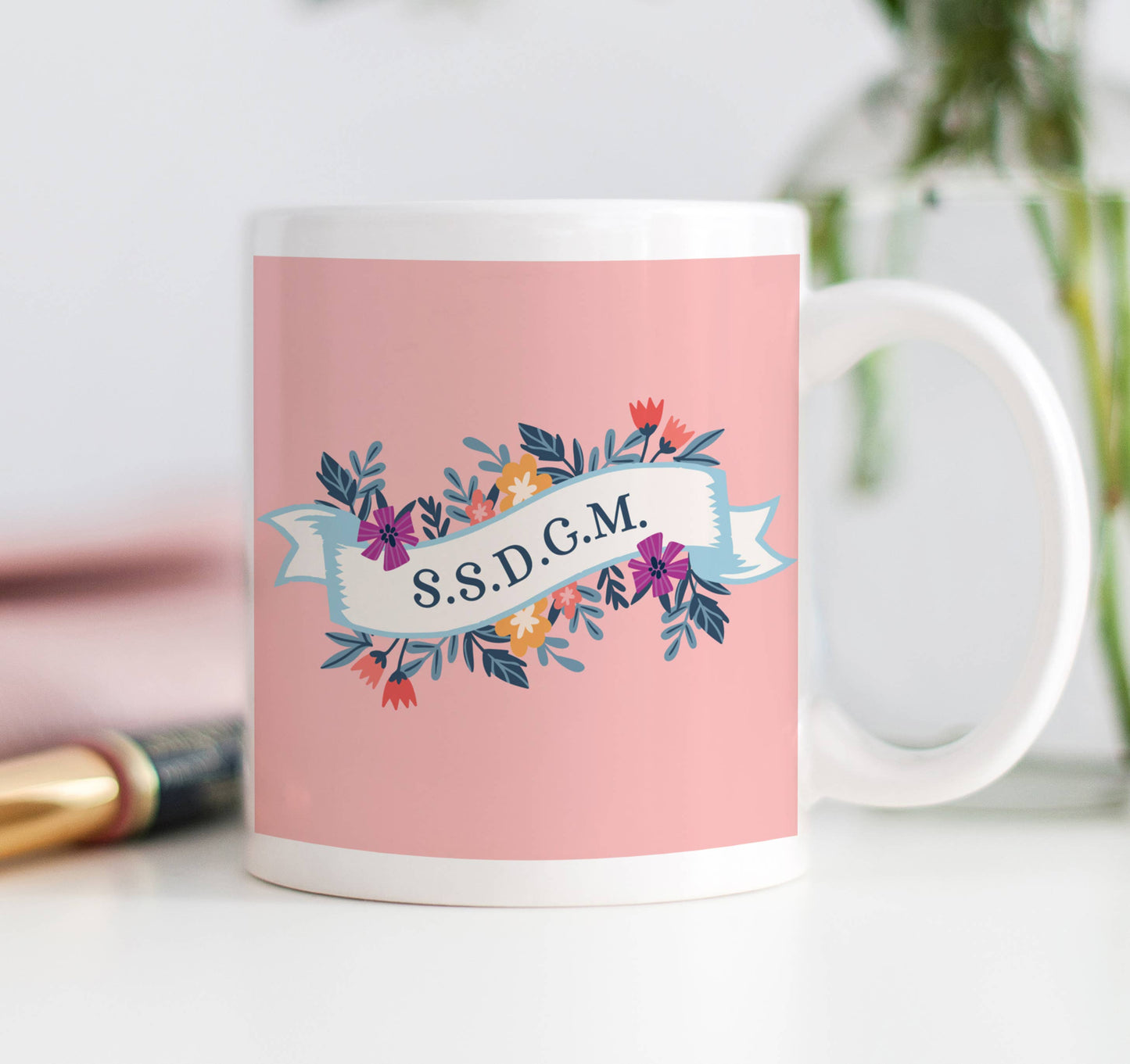S.S.D.G.M. Mug, Stay Sexy Don't Get Murdered Coffee Cup