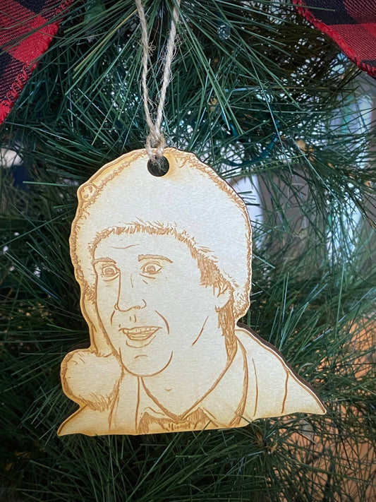 Clark Griswold Wooden Christmas Ornament
