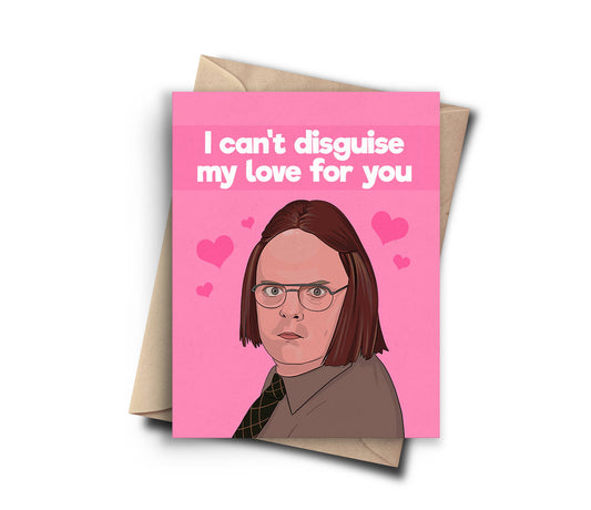Dwight The Office Love Card