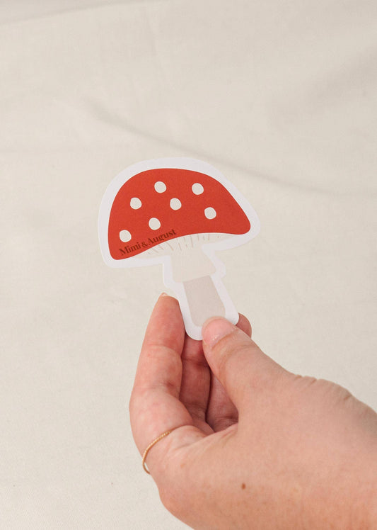 Mushroom Vinyl Sticker