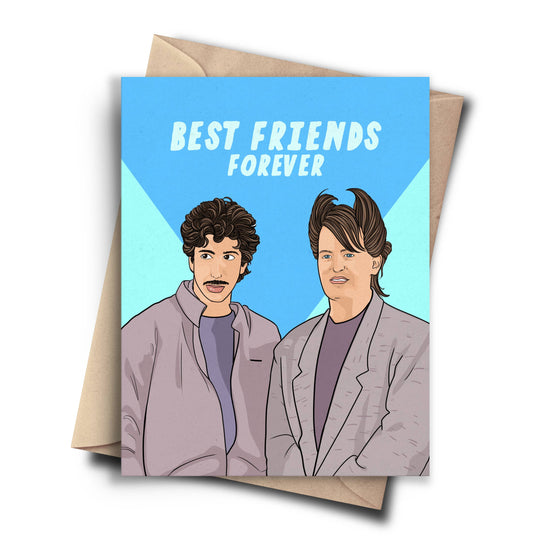 Friends Ross & Chandler Birthday Card