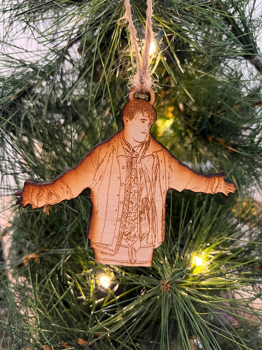 Friends Joey Tribiani Wooden Christmas ornament