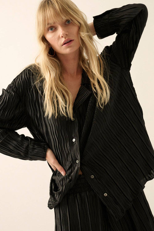 Diana Pleated Shirt
