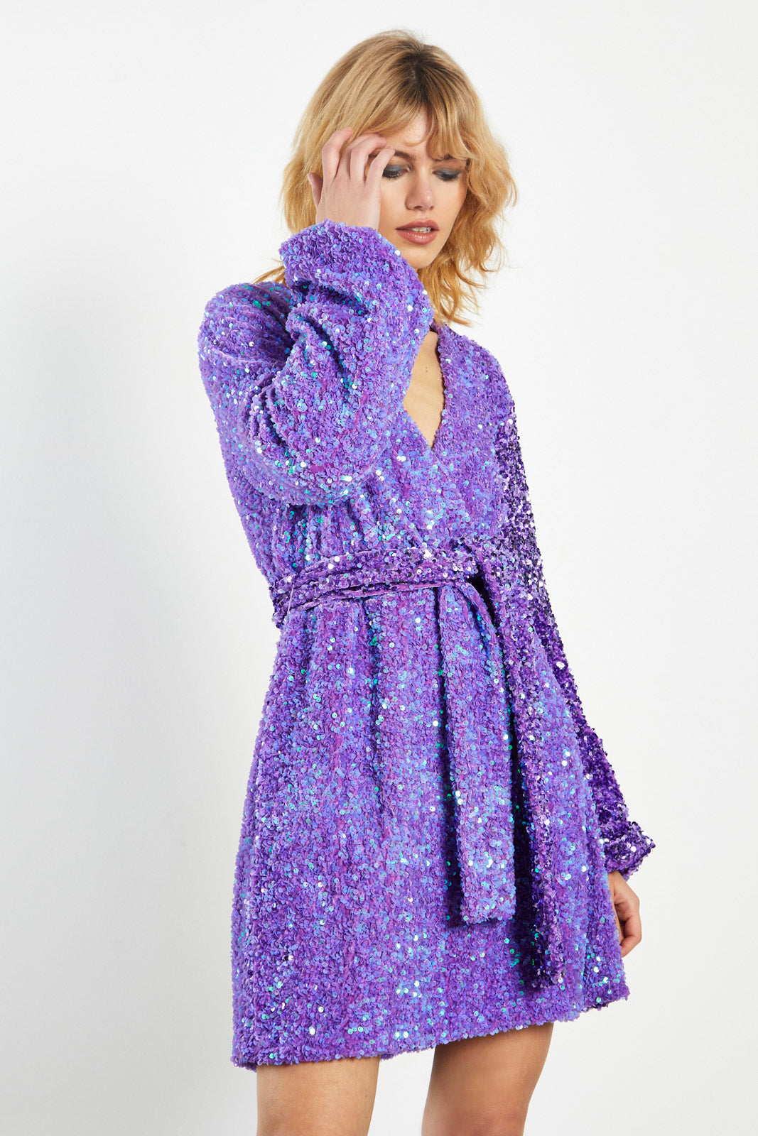 Show Stopper Tie Around Dress