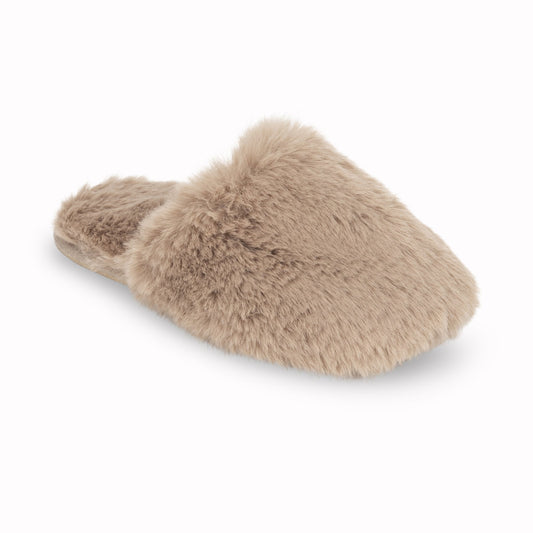 Lux Faux Fur Slide Slipper