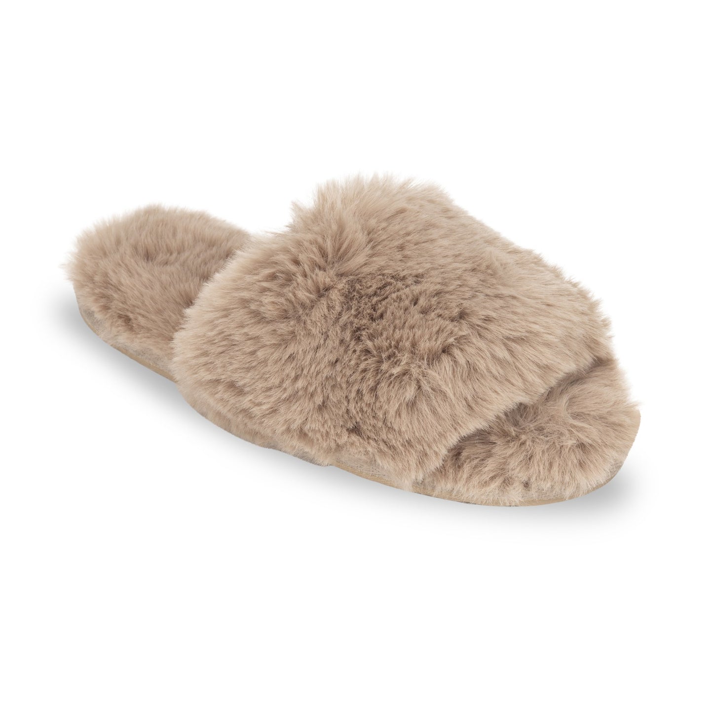 Waterfront Faux Fur Slide Slipper
