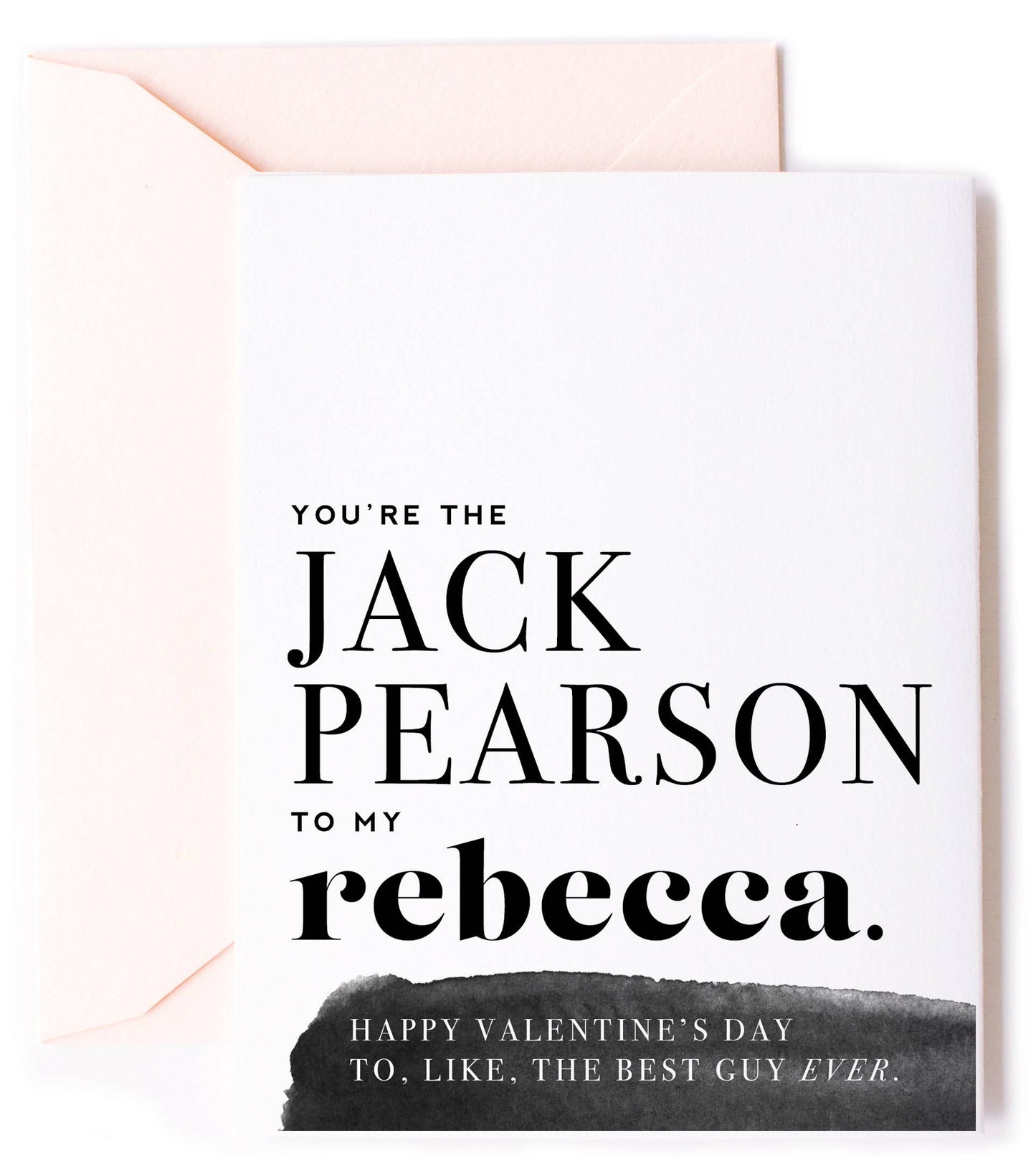 Jack Pearson This is Us Valentine's Day Card