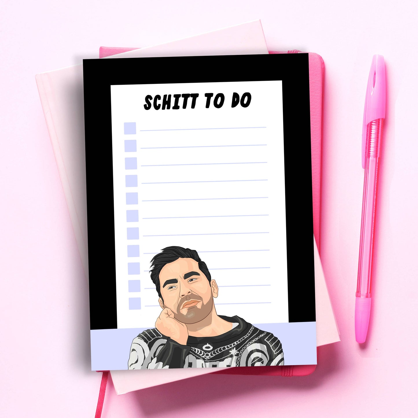 Schitt To Do List Notepad