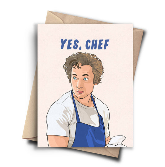 The Bear Yes Chef Card