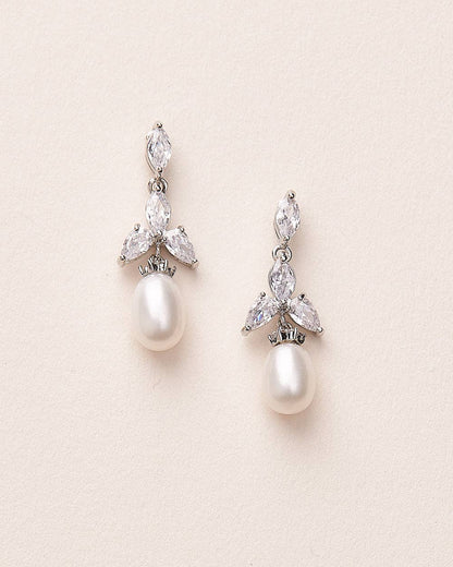 Olivia Earrings in Silver