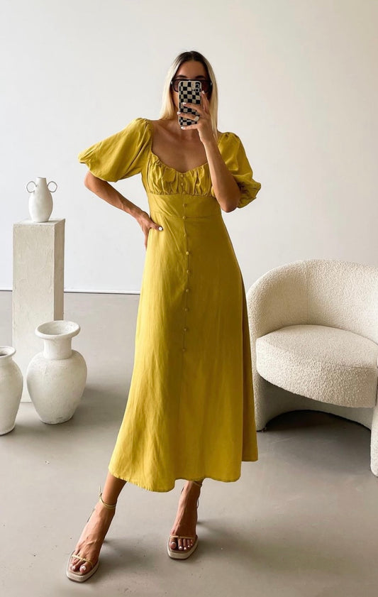 Monte Carlo Dress - Citrus